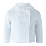 Blue Pima Quilted Jacket