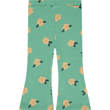 Floral Print Flared Leggings