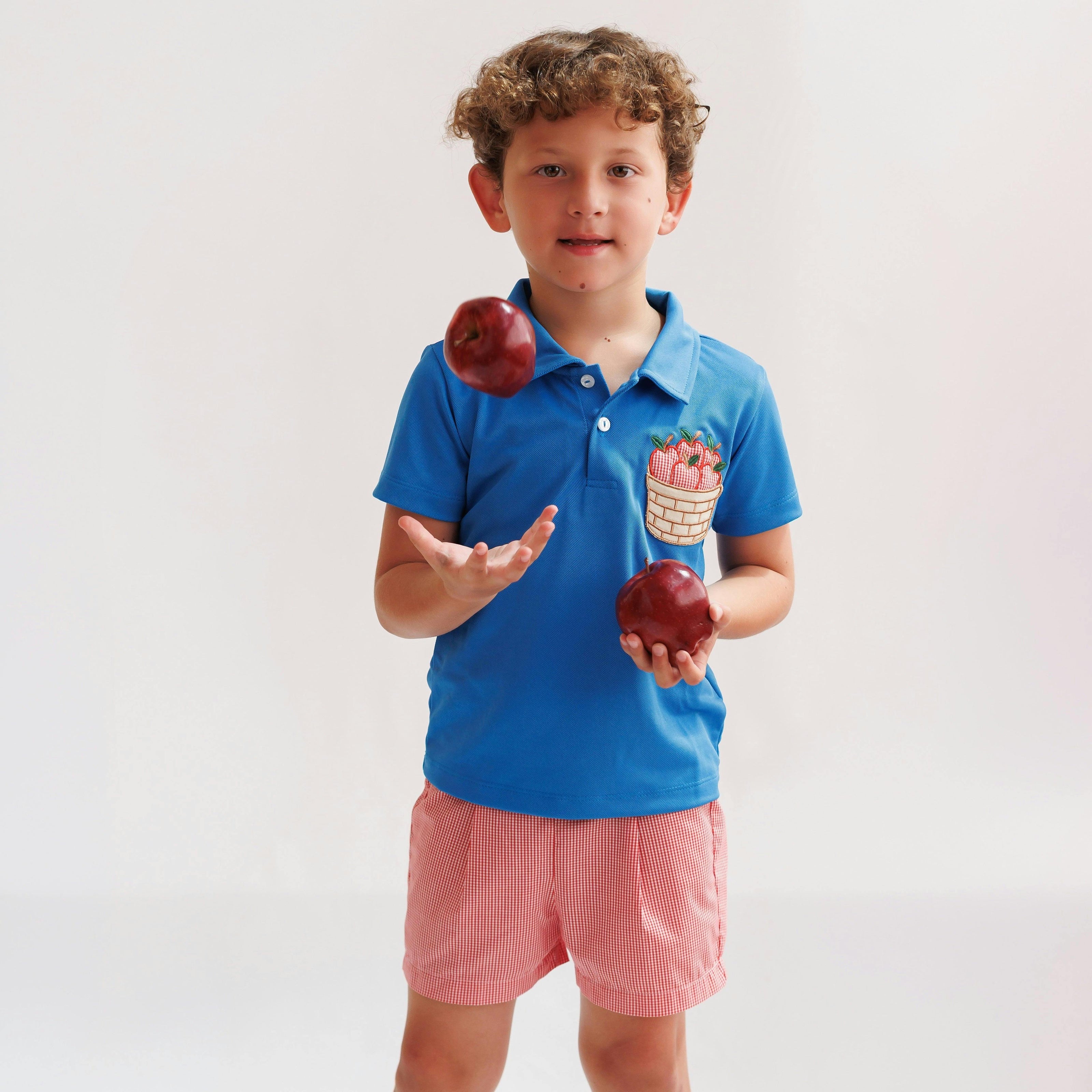 William Boy Set- Apple Gingham