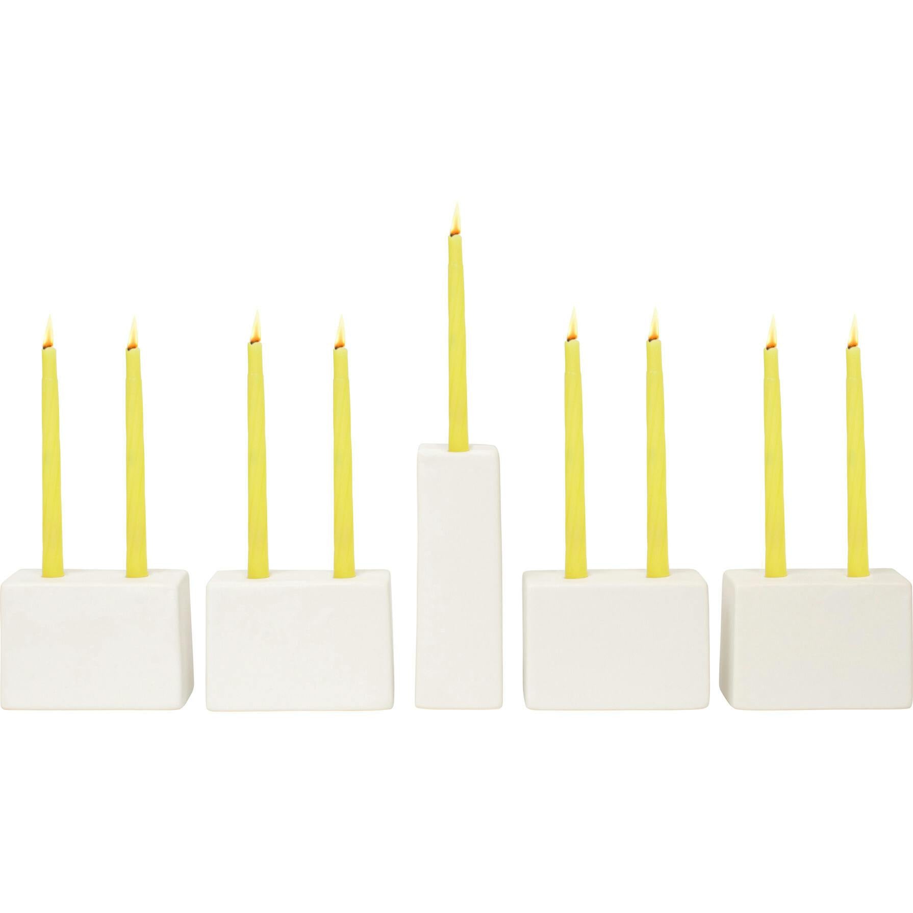 Licht Ceramic Blox Menorah