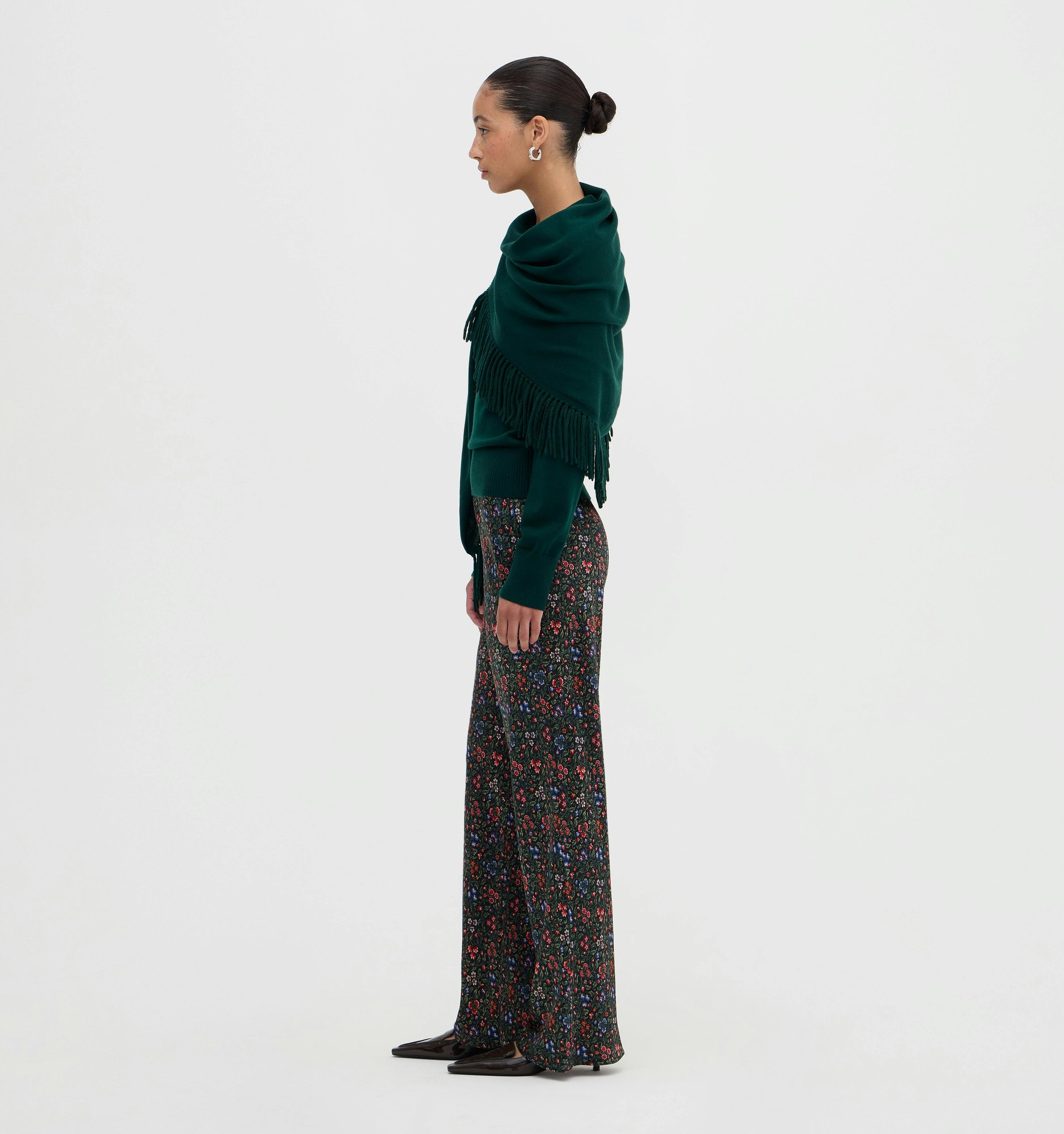The Amelia Sweater - Pine Green