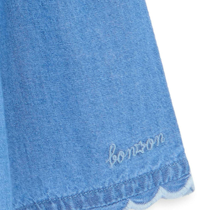 BONTON Celine Chambray Maxi Skirt - Chambray