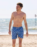 Mens Daddy & Me Swimshorts in Navy Turtle