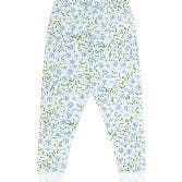 Blue Vines Print Pajama