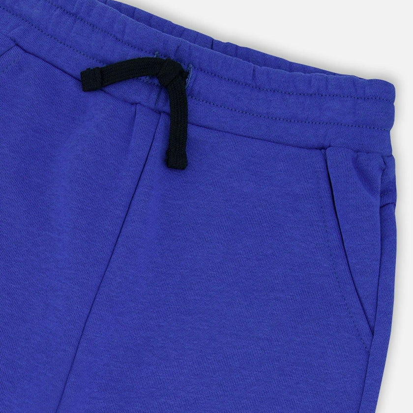 French Terry Sweatpants With Cross Seams