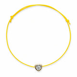 Kids Sparkle Heart Charm Bracelet