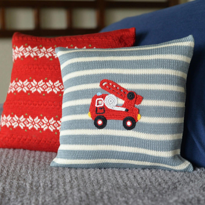 Fire Truck Pillow