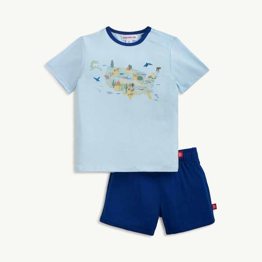 Magnetic Top & Short Set