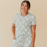 Women's Short Sleeve Pajamas - Constance
