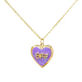 BFF Heart Locket Necklace Set