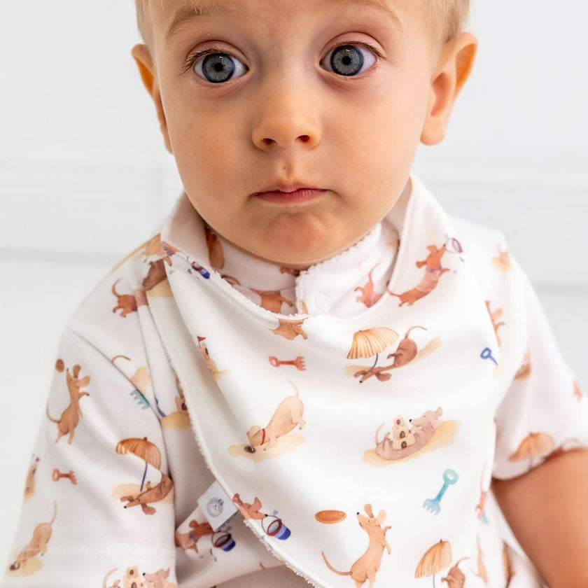 Beach Dogs Pima Cotton Short Romper