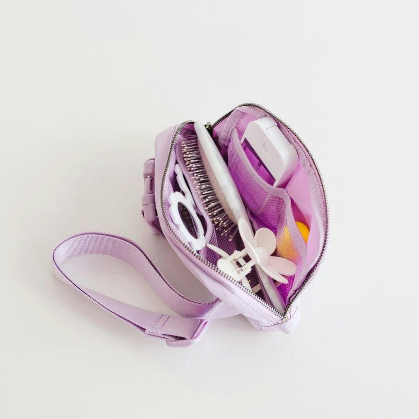 Pearl Heart Patch Belt Bag