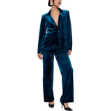 Valerie Tailored Velvet Blazer