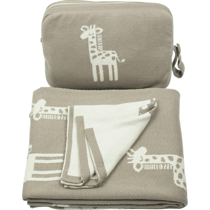Reversible Baby Blanket Set