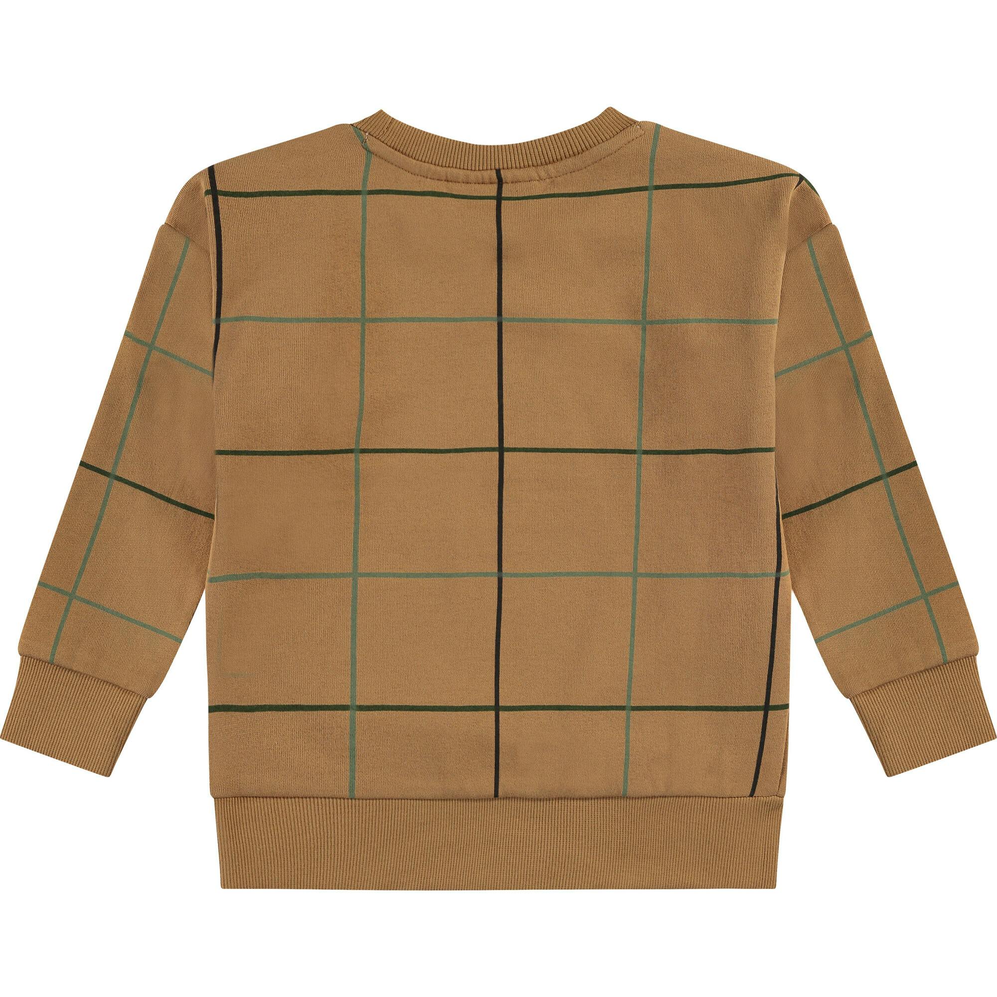Striped Crew Neck Pullover Sweatshirt