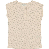 Girls Printed Gauze Short Sleeve Shirt