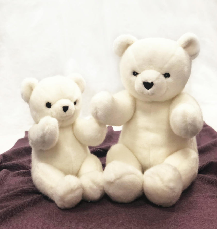 Robert the Bear - Steiff Faux Fur, White