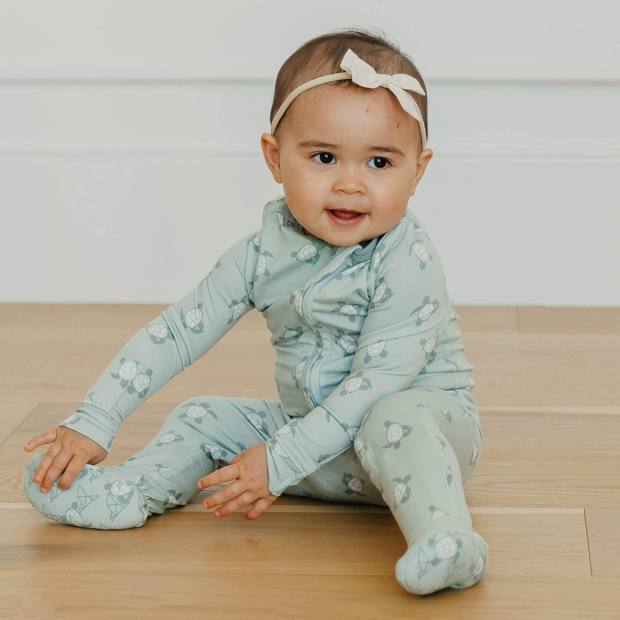 Zip-Up Footie Pajama - Wade