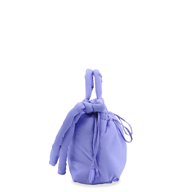 Puffy Tote in Purple