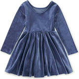 Velour Ballet Dress, Blue