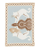 Catch of the Day Knit Mini Blanket