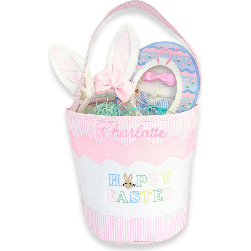 Hoppy Easter Tote, Blue