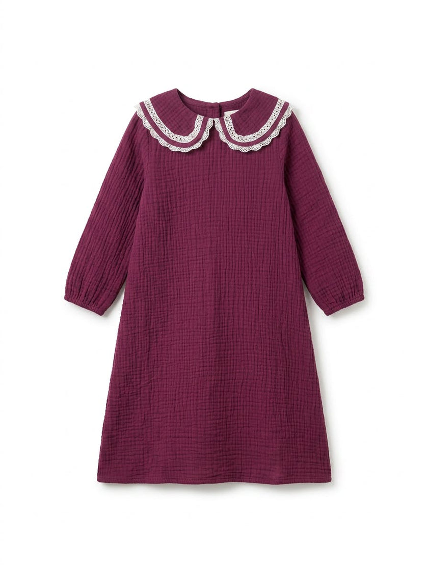 Girls Muslin Dress