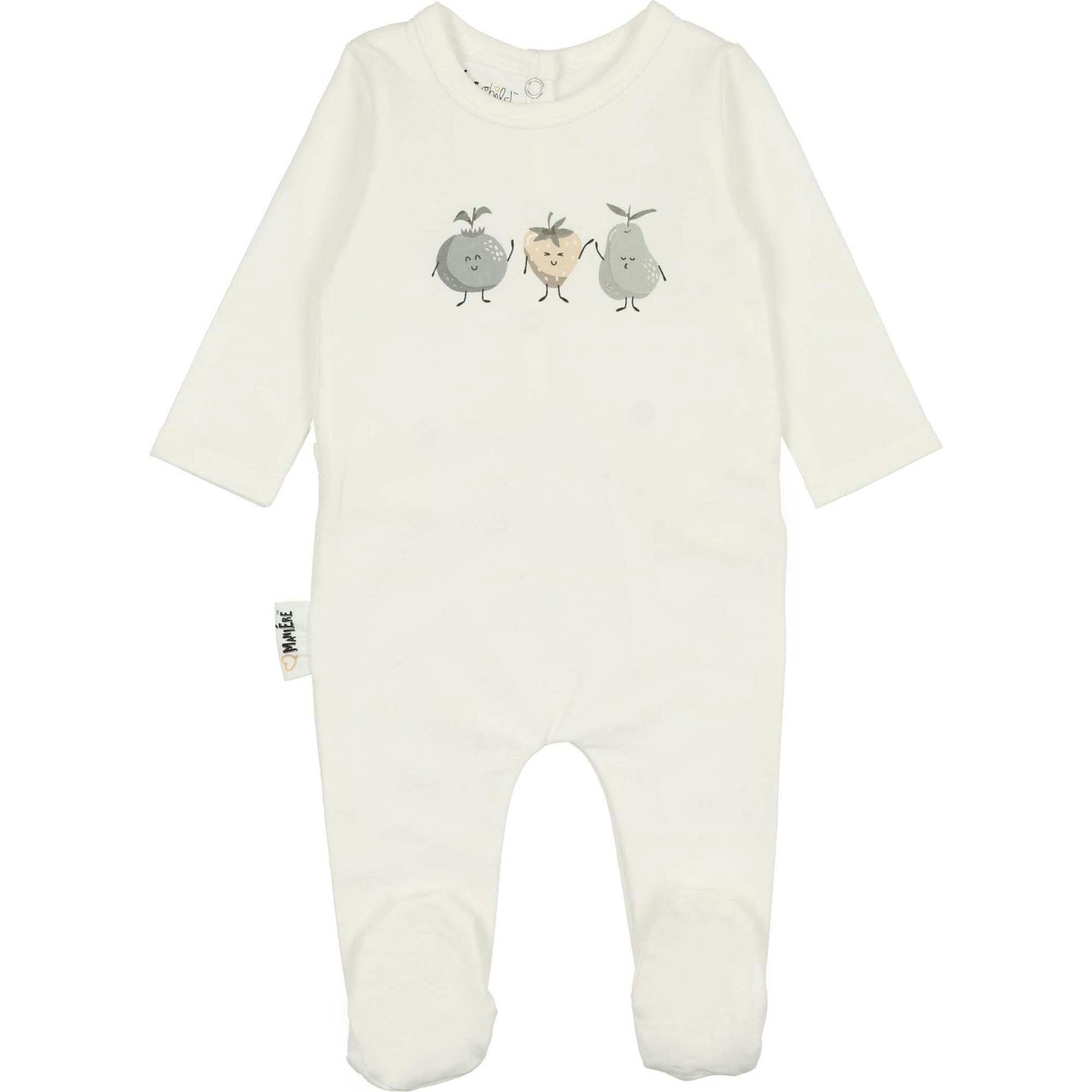 Boys Fruity Friends Print Footie