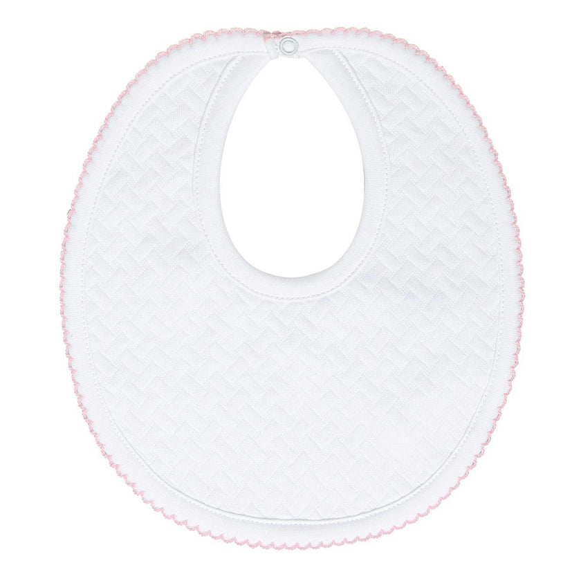 Basket Weave Baby Bib