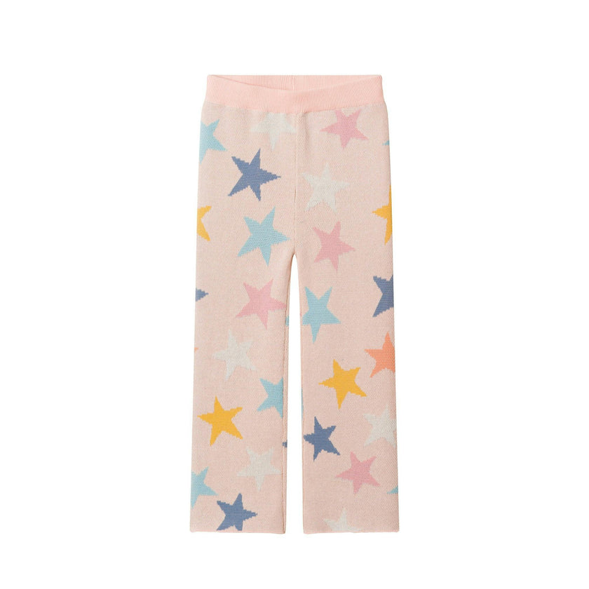 Two-Piece Sweater Set | Pastel Stars - Pink