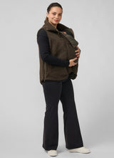 Sherpa Maternity Vest with Baby Carrier Insert