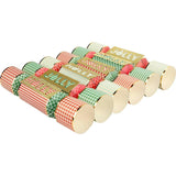 Holly Jolly Holiday Crackers (Set of 6)