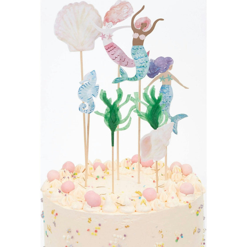 Mermaid Cake Toppers