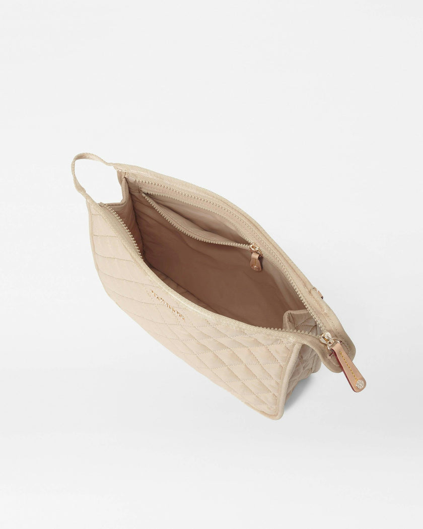 Sand Metro Zip Pouch