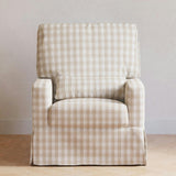 Crawford Pillowback Comfort Swivel Glider