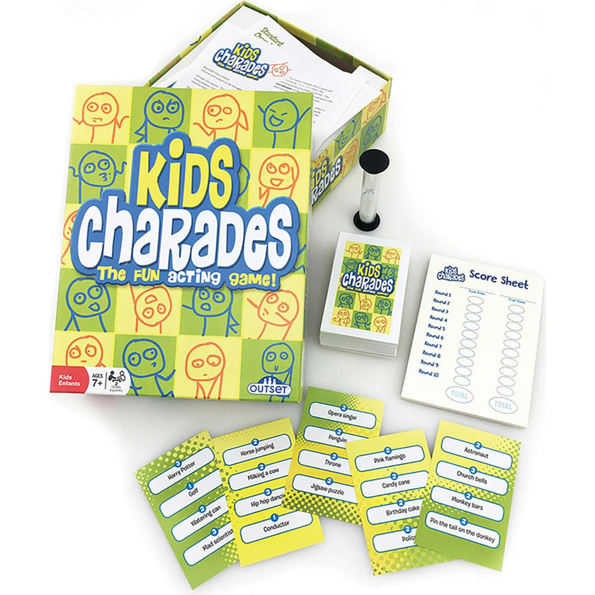 Outset Media: Kids Charades (New Box Size) - 300 Charades