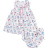 Julep's Floral Patchwork - Jill Dress Sleeveless with Bloomer