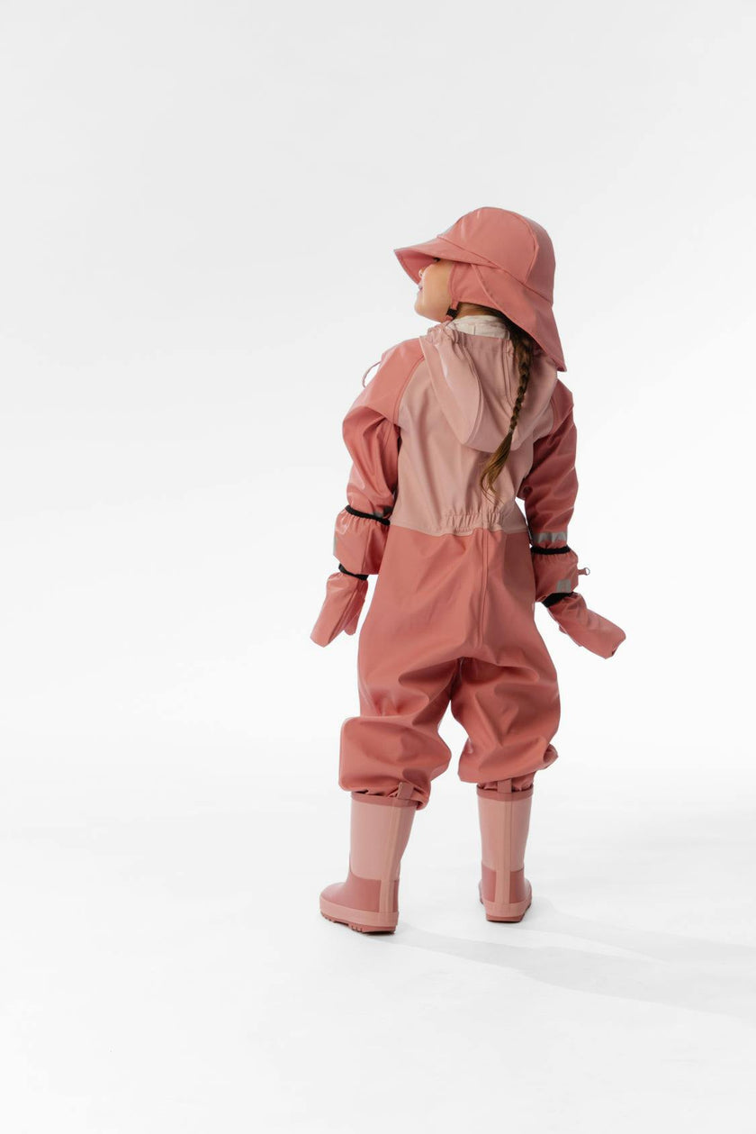 Rain One Piece Pink