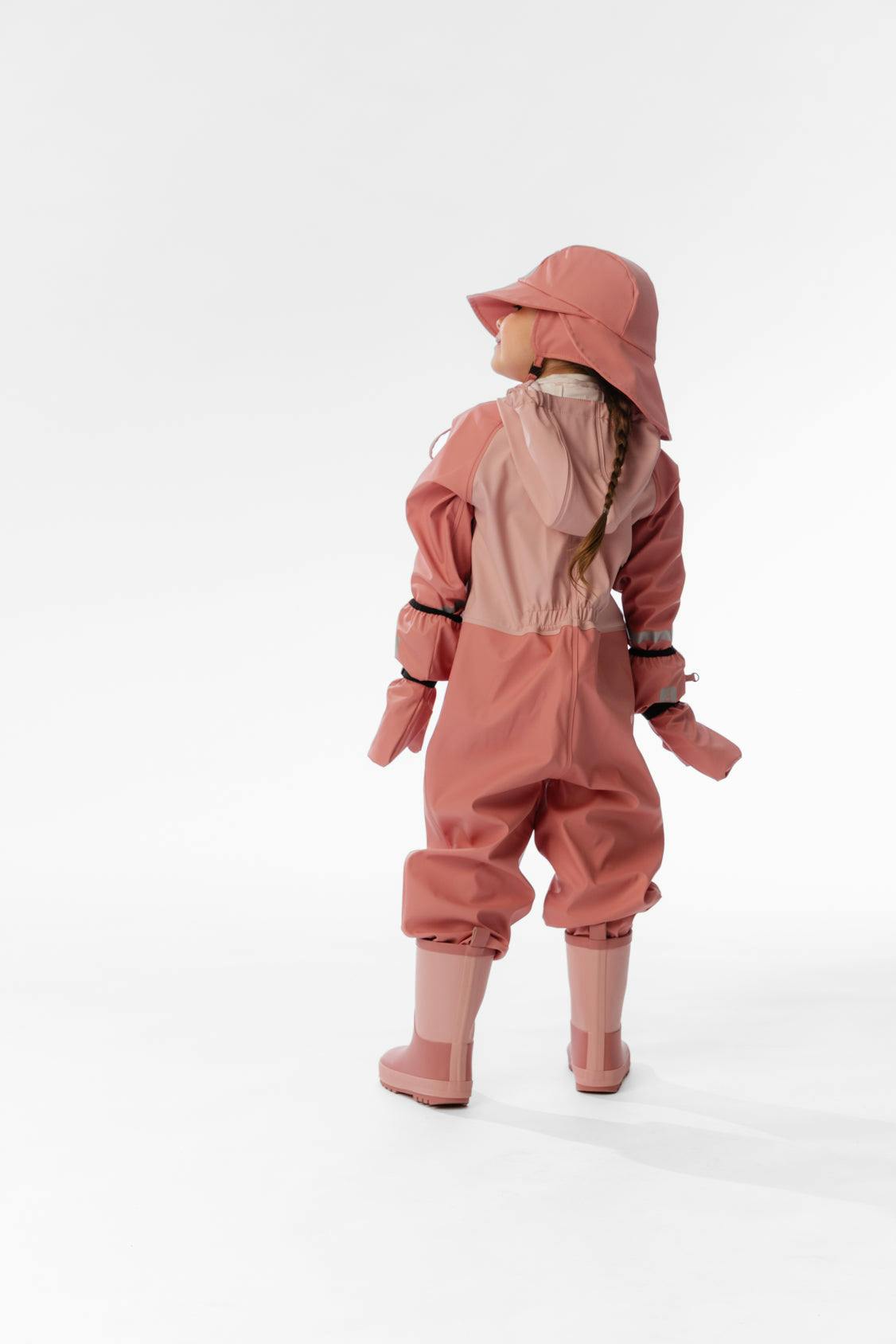 Rain One Piece Pink
