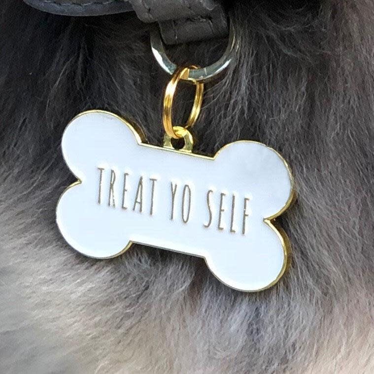 Treat Yo Self Pet ID Tag