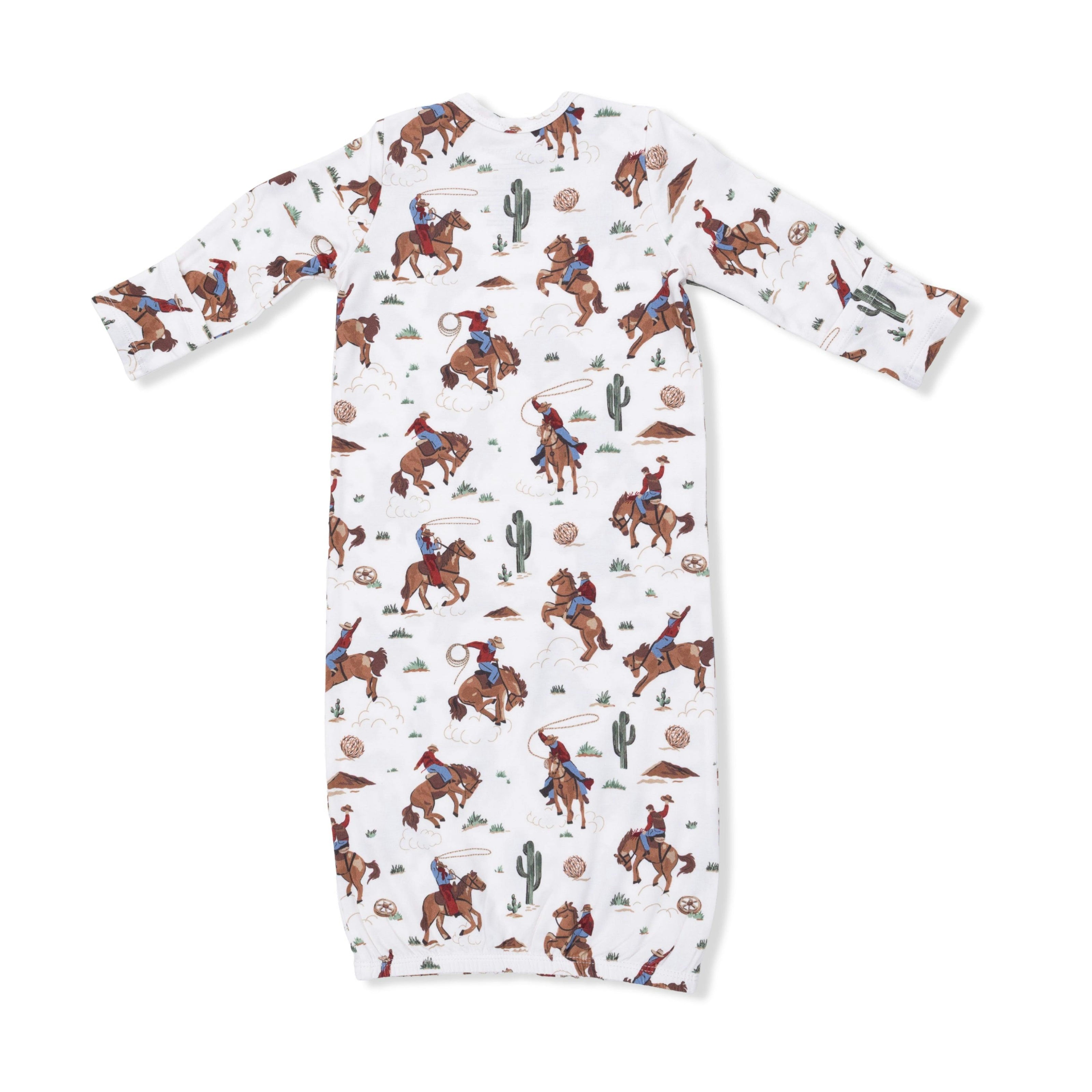 Buckaroo Western - Lap Shoulder Gown & Beanie Hat