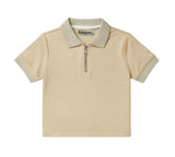Boys Zipper Polo