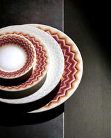 Charger Plate ZIG ZAG  Jarris 156 diam. 12.5"