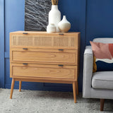 Baisley 3-Drawer Rattan Chest