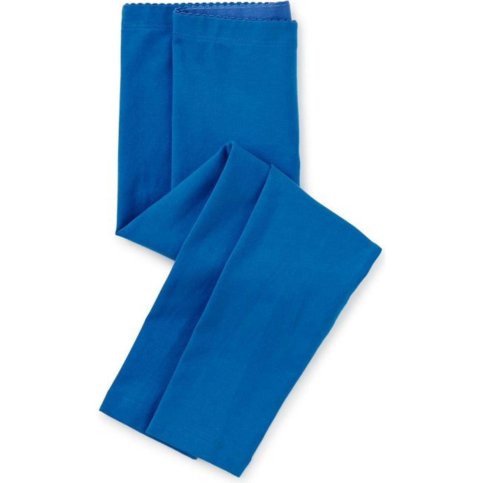 Solid Leggings, Blue