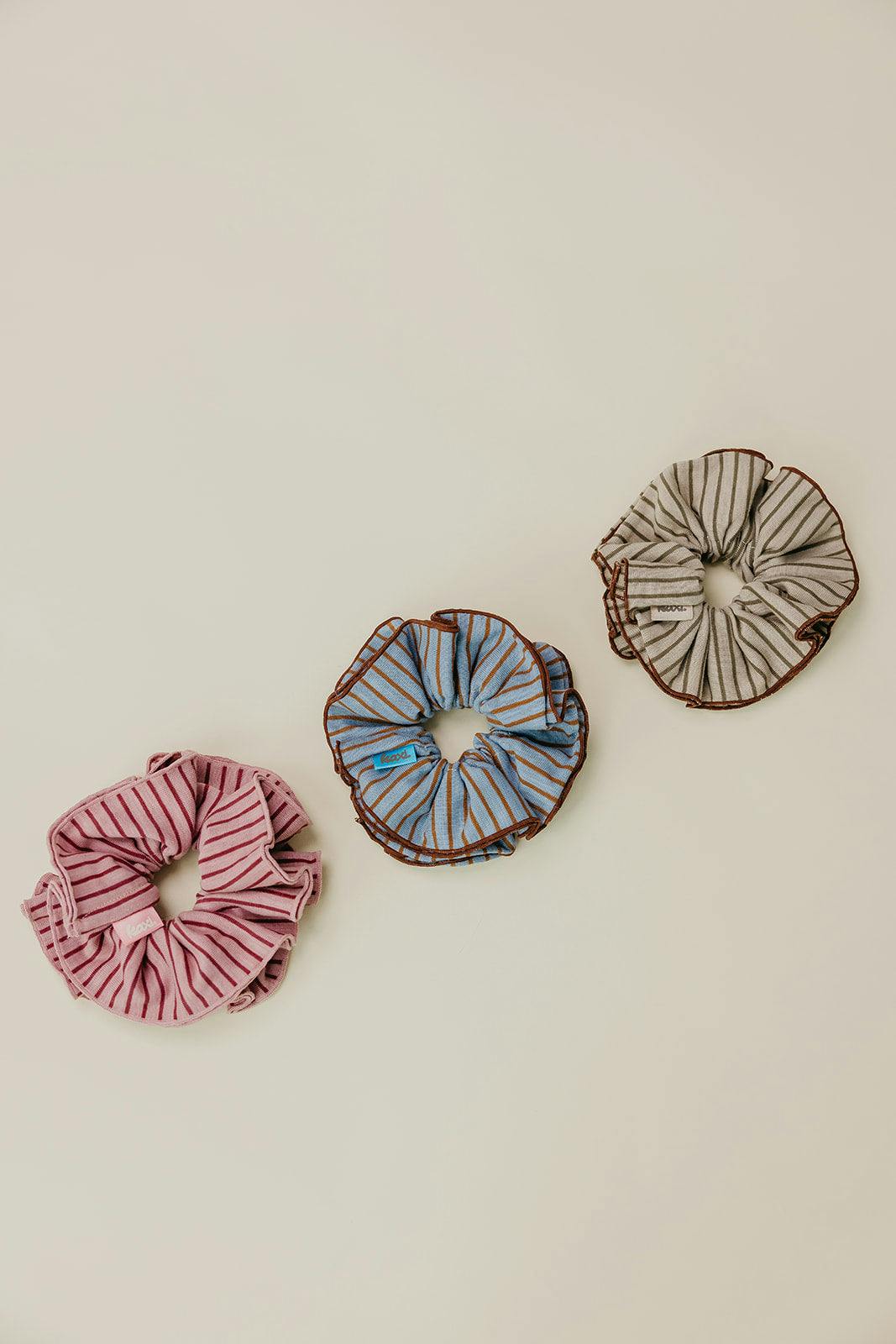 STRIPED CORSET SCRUNCHIE