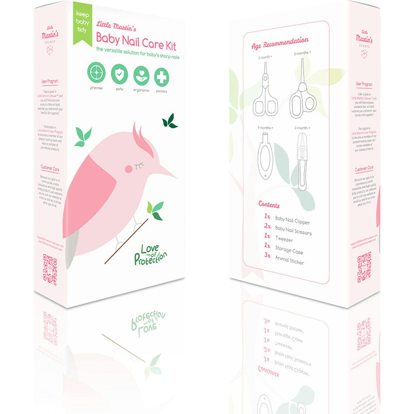 Baby Nail Care Kit: Pink