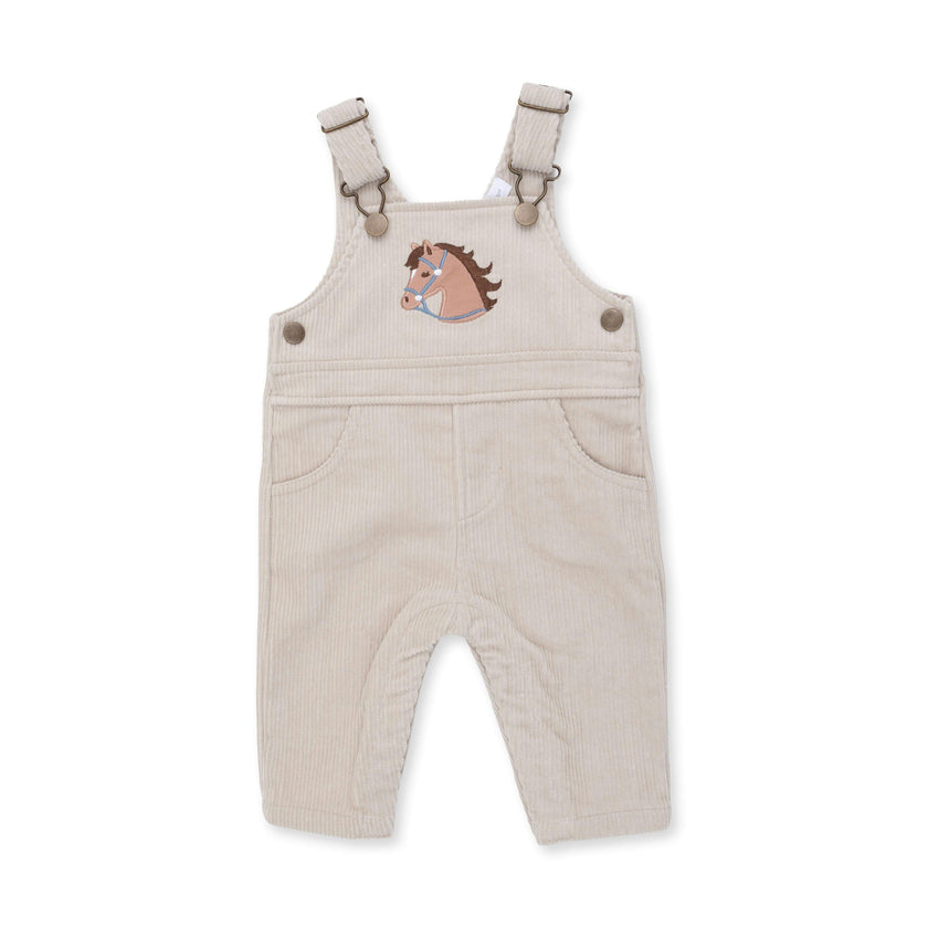 Peyote - Uni Old School Overall with Horse Applique