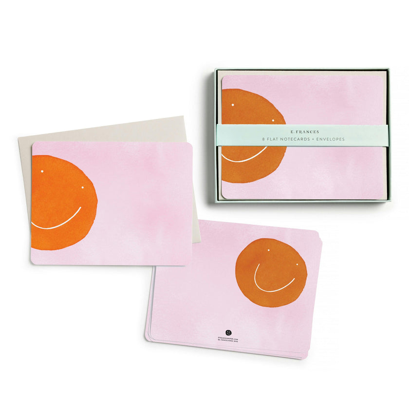Set of 8 Flat Notecards