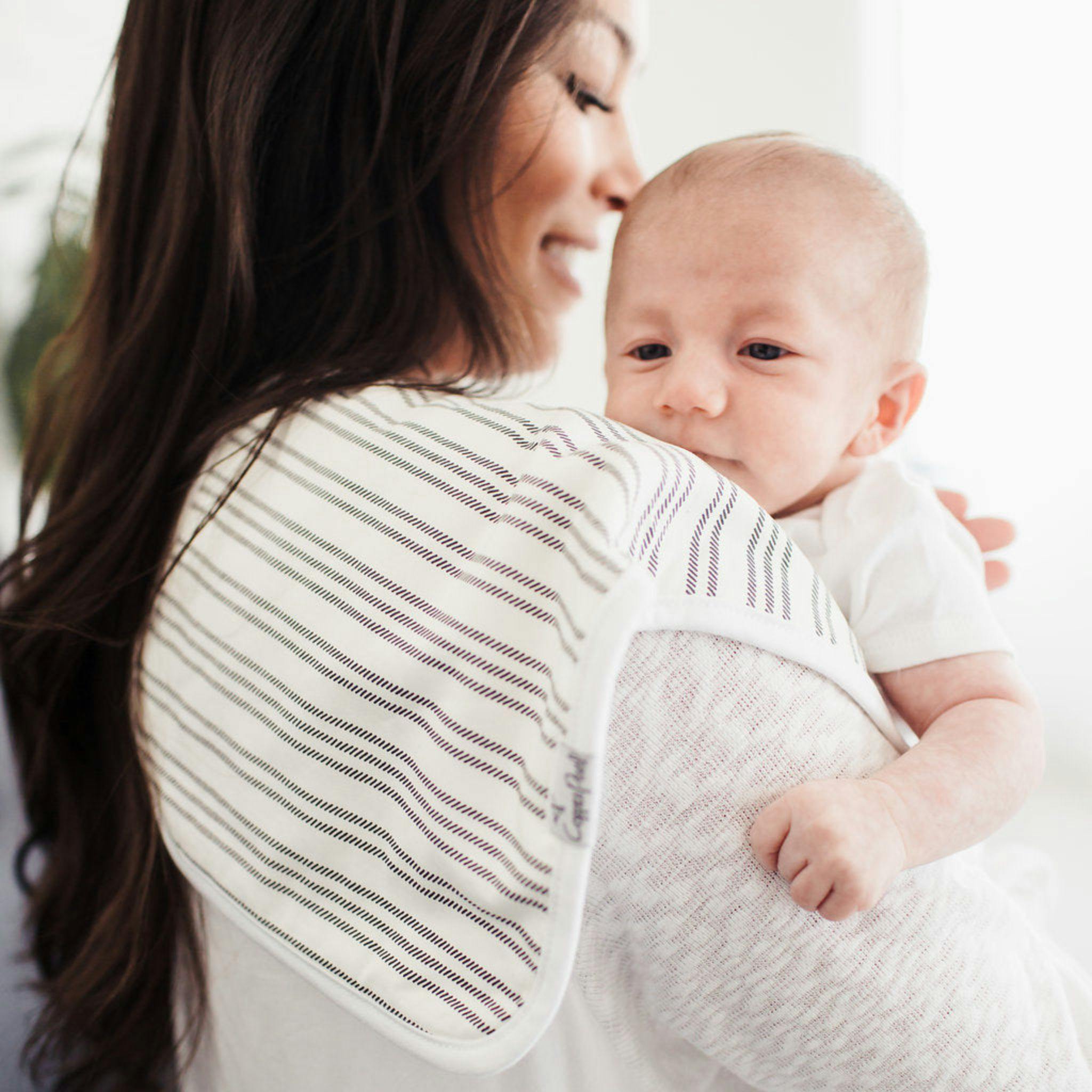 3 Pack Premium Burp Cloths - Chip